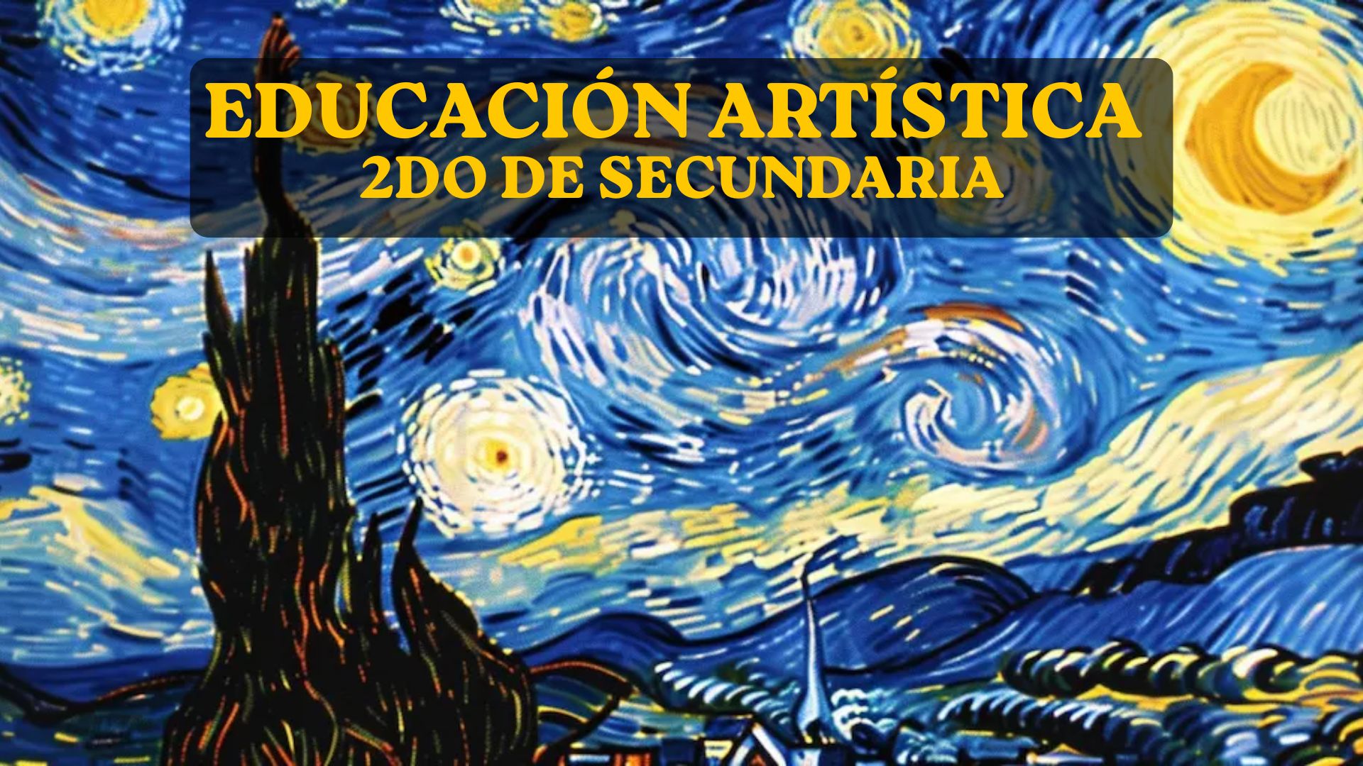 EDUCACIÓN ARTISTÍCA | 2DO DE SECUNDARIA A